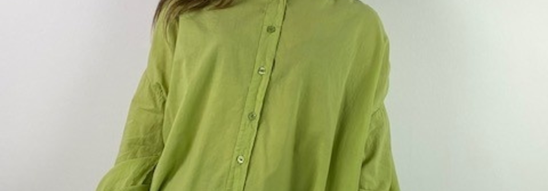 Bernard oversized coton shirt Advocado