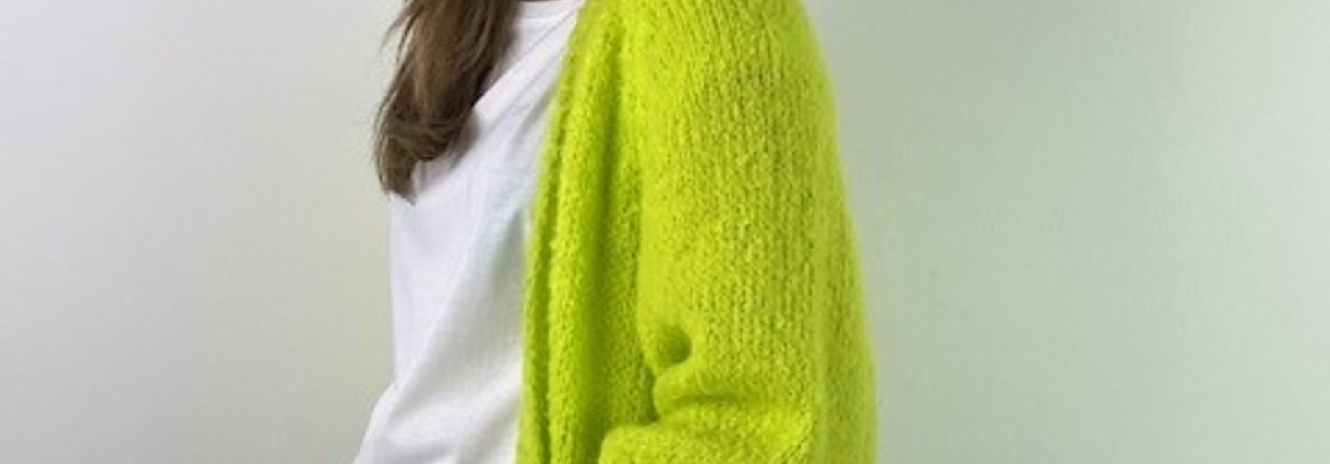 Sohvi short bernadette ballon sleeve Neon Lime