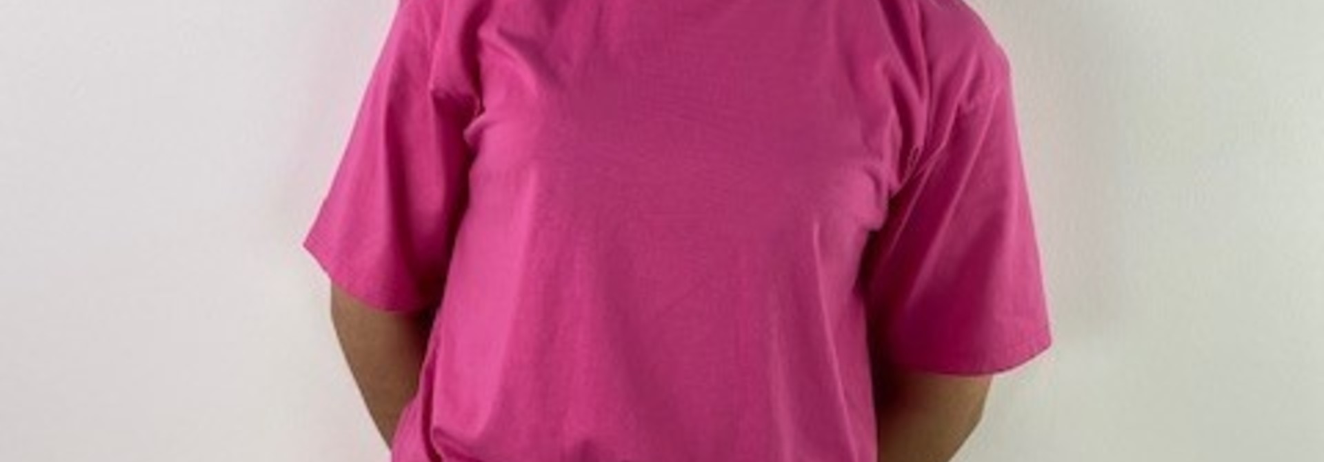 Cas boxy essential t-shirt Fushia