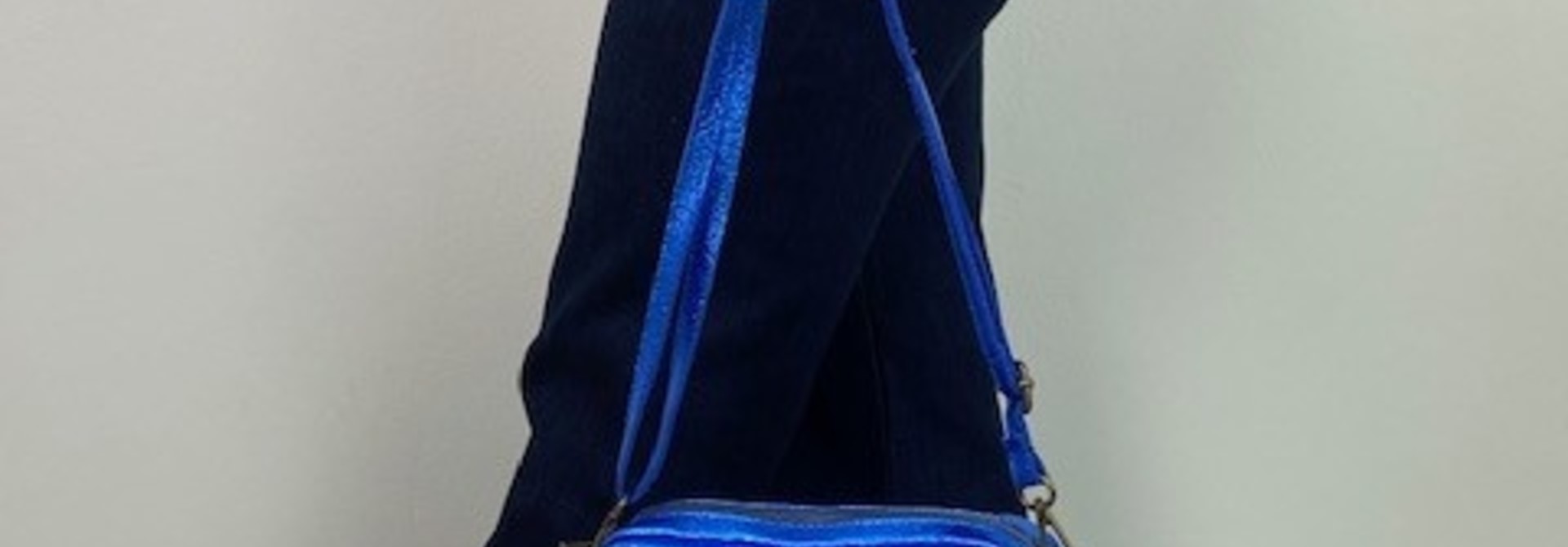 Raya metalic bag Cobalt