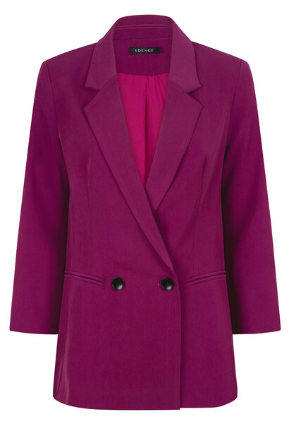 Joelle essential oversized blazer Purple
