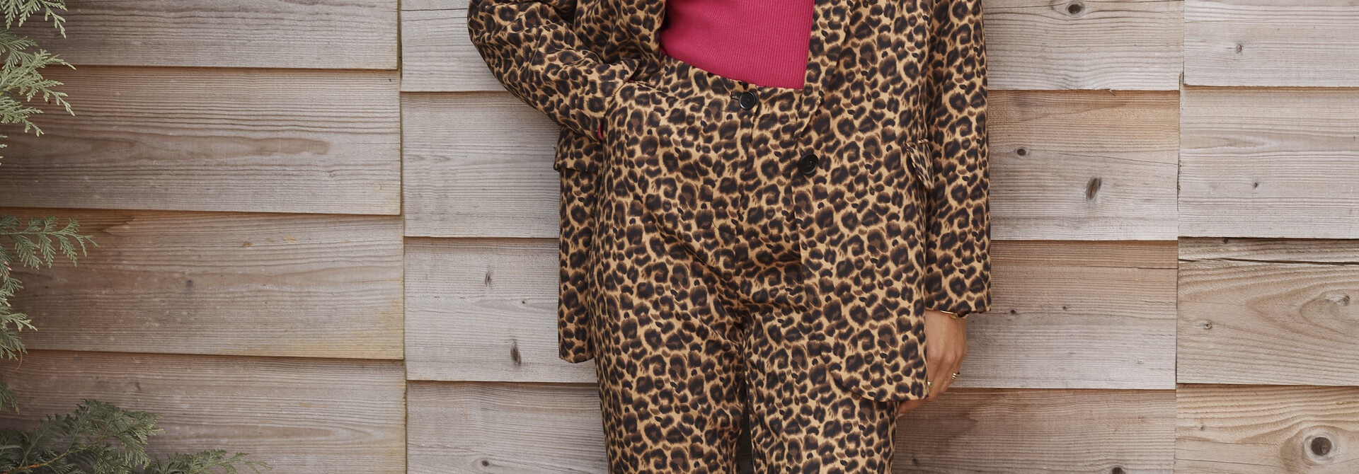 Leonie blazer Leopard
