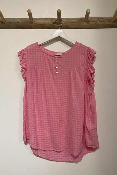 Pelle sleeveless top Happy Pink