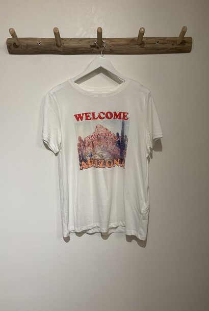Bria curvy s/s t-shirt Cloud White