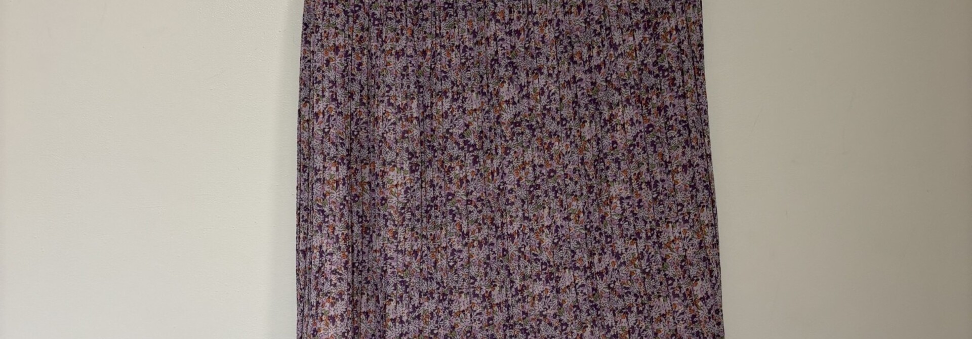 Eliza plissé skirt Flower Lila
