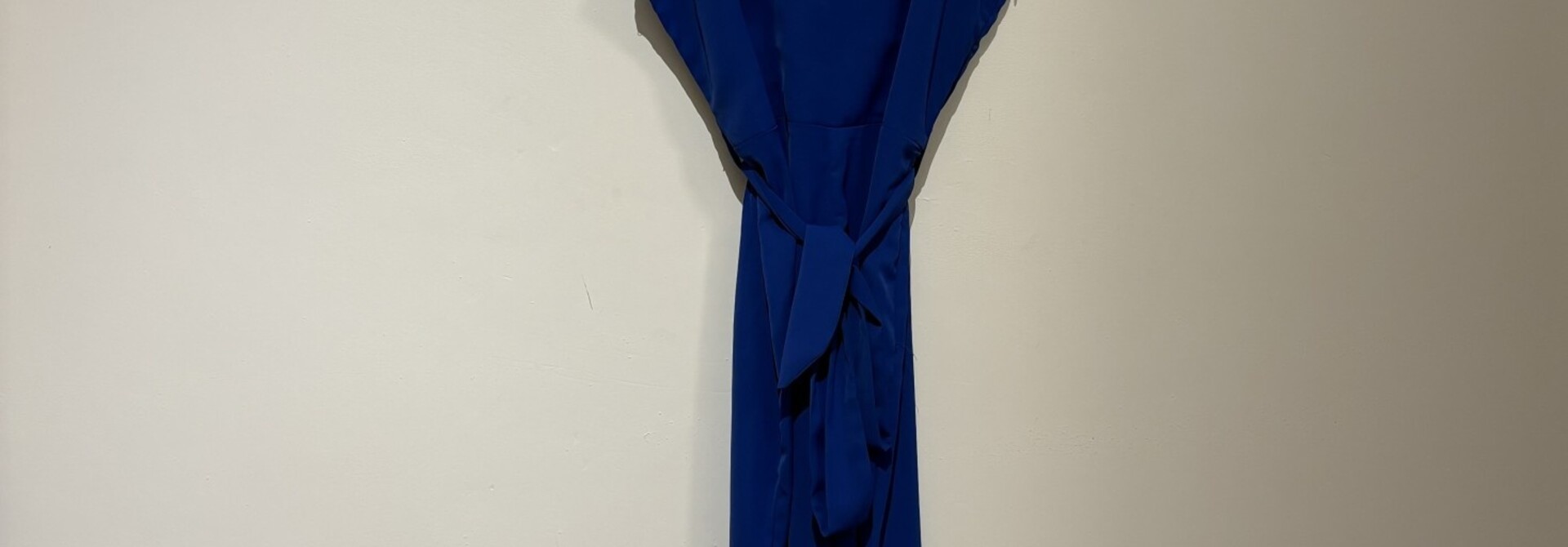 Amina waved strap jumpsuit Cobalt