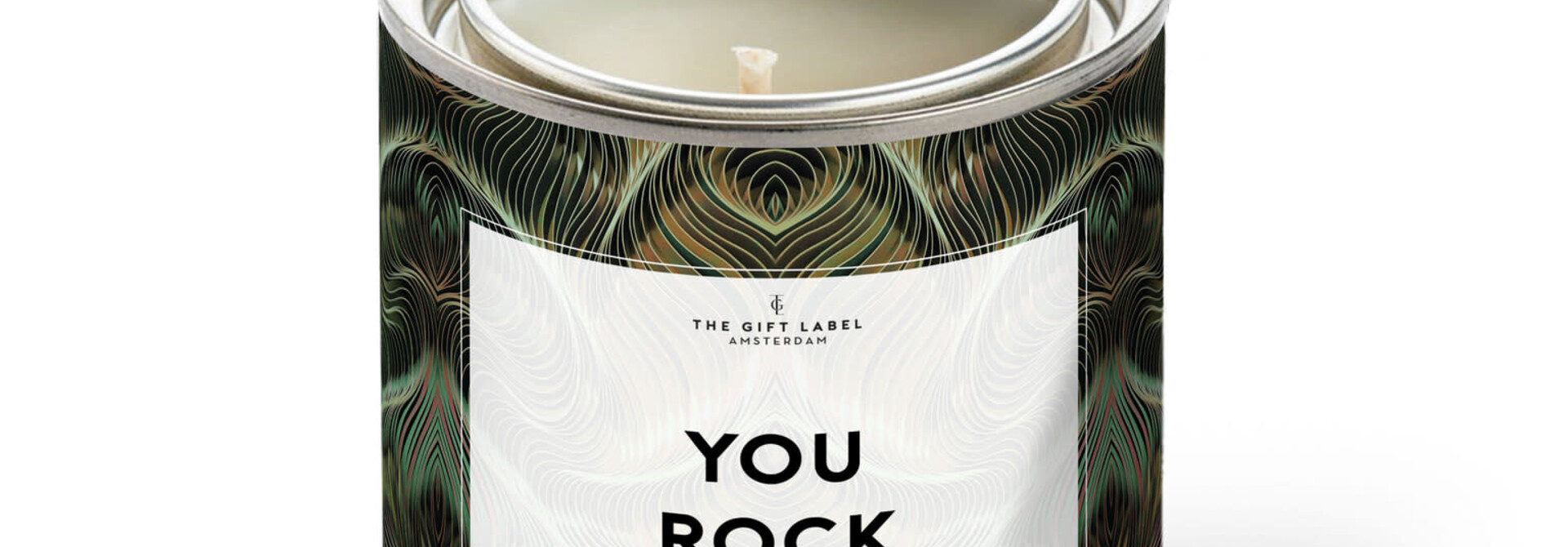 'You Rock' candle - jasmin vanille - 90gr