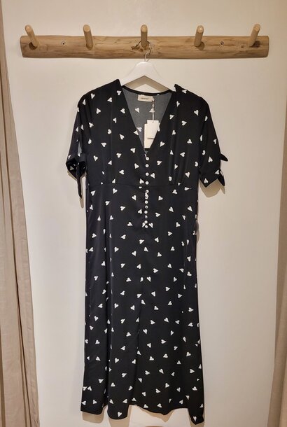 Lovely heart dress Black