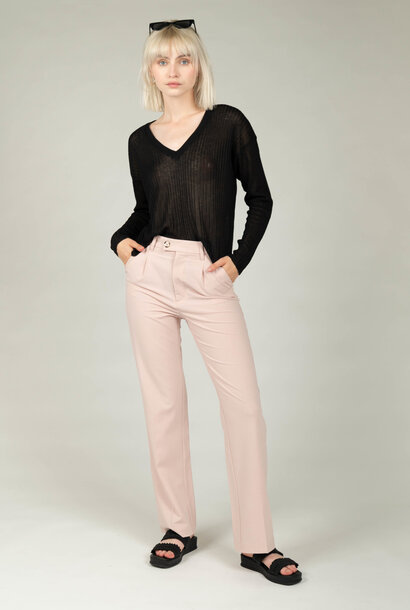 Leone classic trouser Dusty Pink