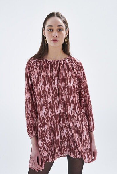 Leigh  A-line dress Pink