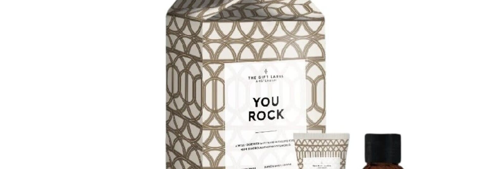 Giftbox "You Rock" body wash + hand/body lotion