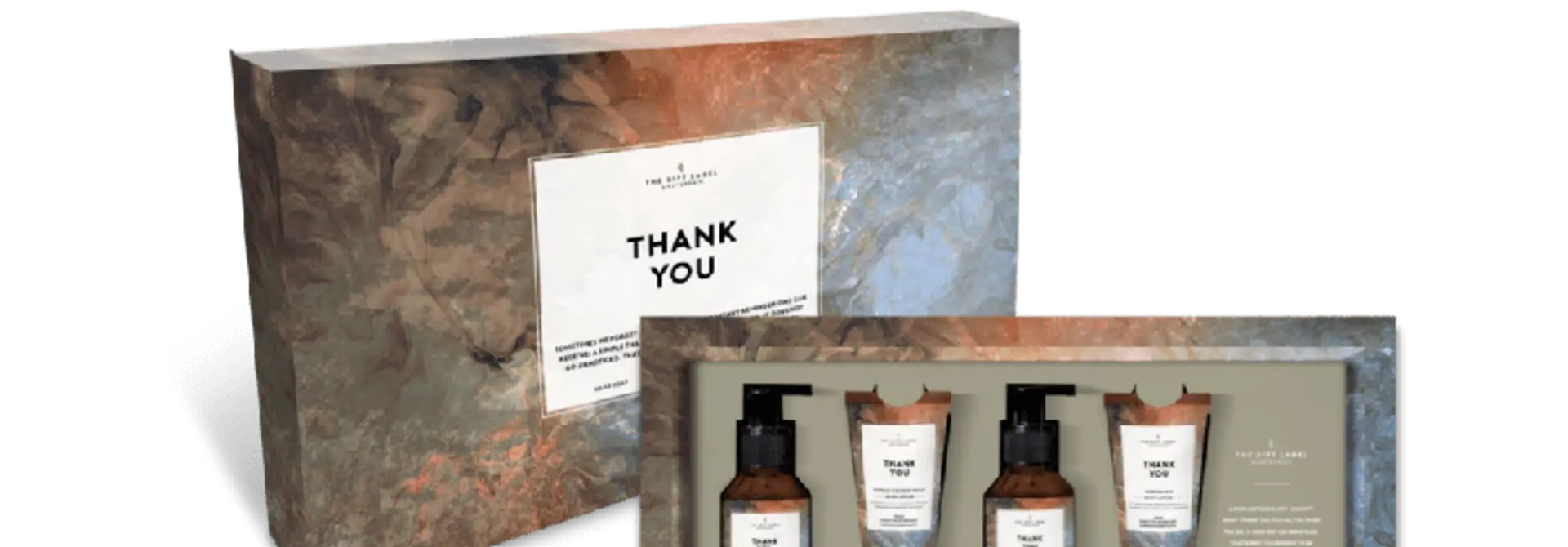 Giftbox "Thank You"  handsoap + handlotion + body wash + body lotion