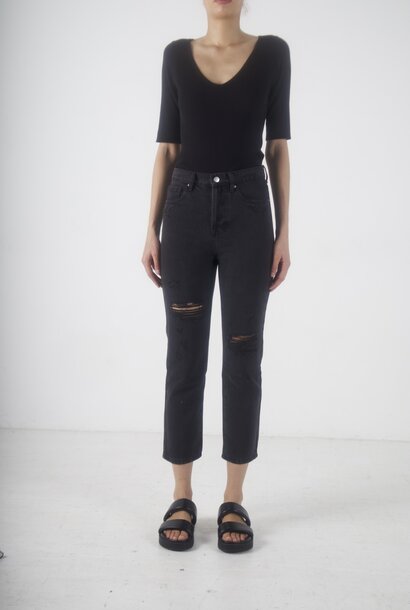 Judee ripped jeans Anthracite Black