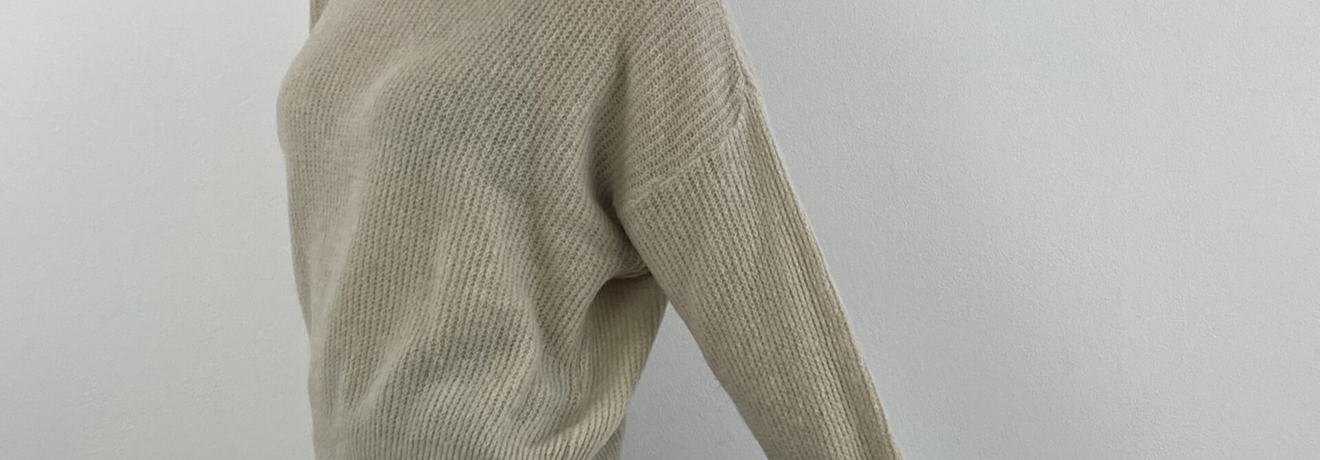 Thaïs short boatneck Beige Naturel