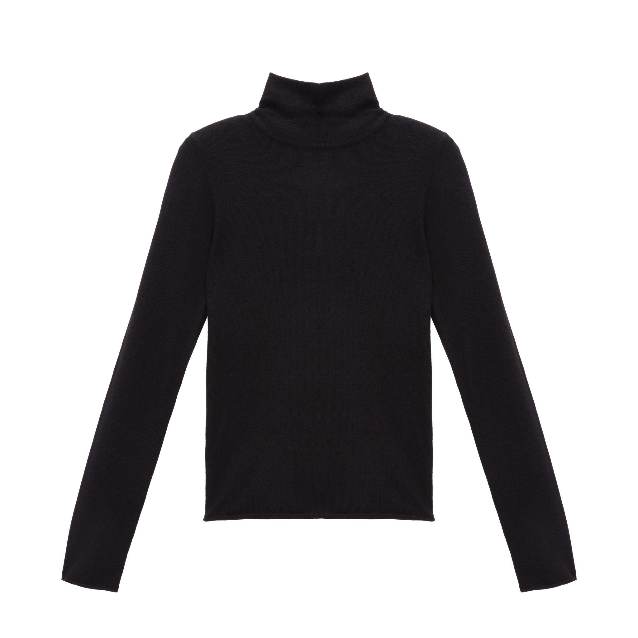 Magali turtleneck t-shirt Black-4