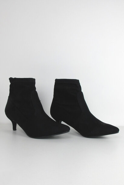 Elnor diam stretch sockboots Black