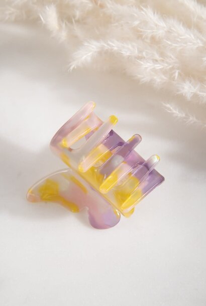 Butterfly hairclip Marble Multi