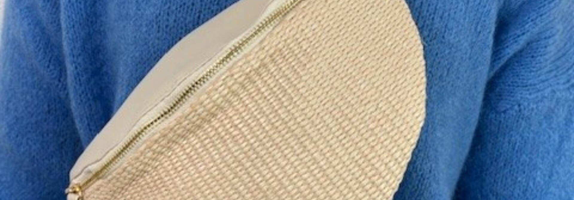 Reva Sisal bumbag Off-White