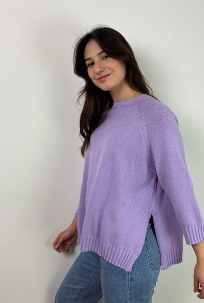Austin cotton knit Lila