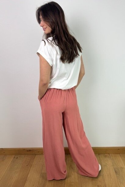 Marbella  fine wide pant Terra