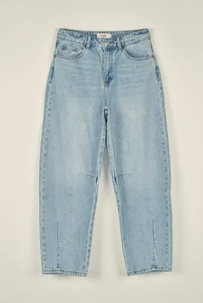 Brandy slim balloon denim Light Stone
