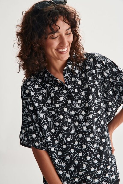 Knox oversized  shirt Black