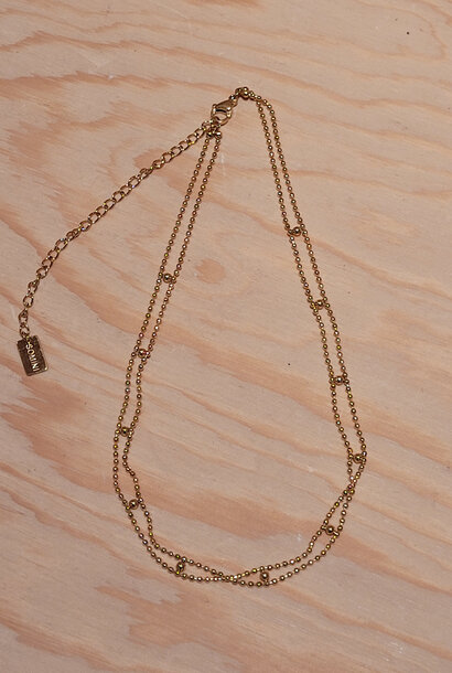Meta choocker necklace Gold