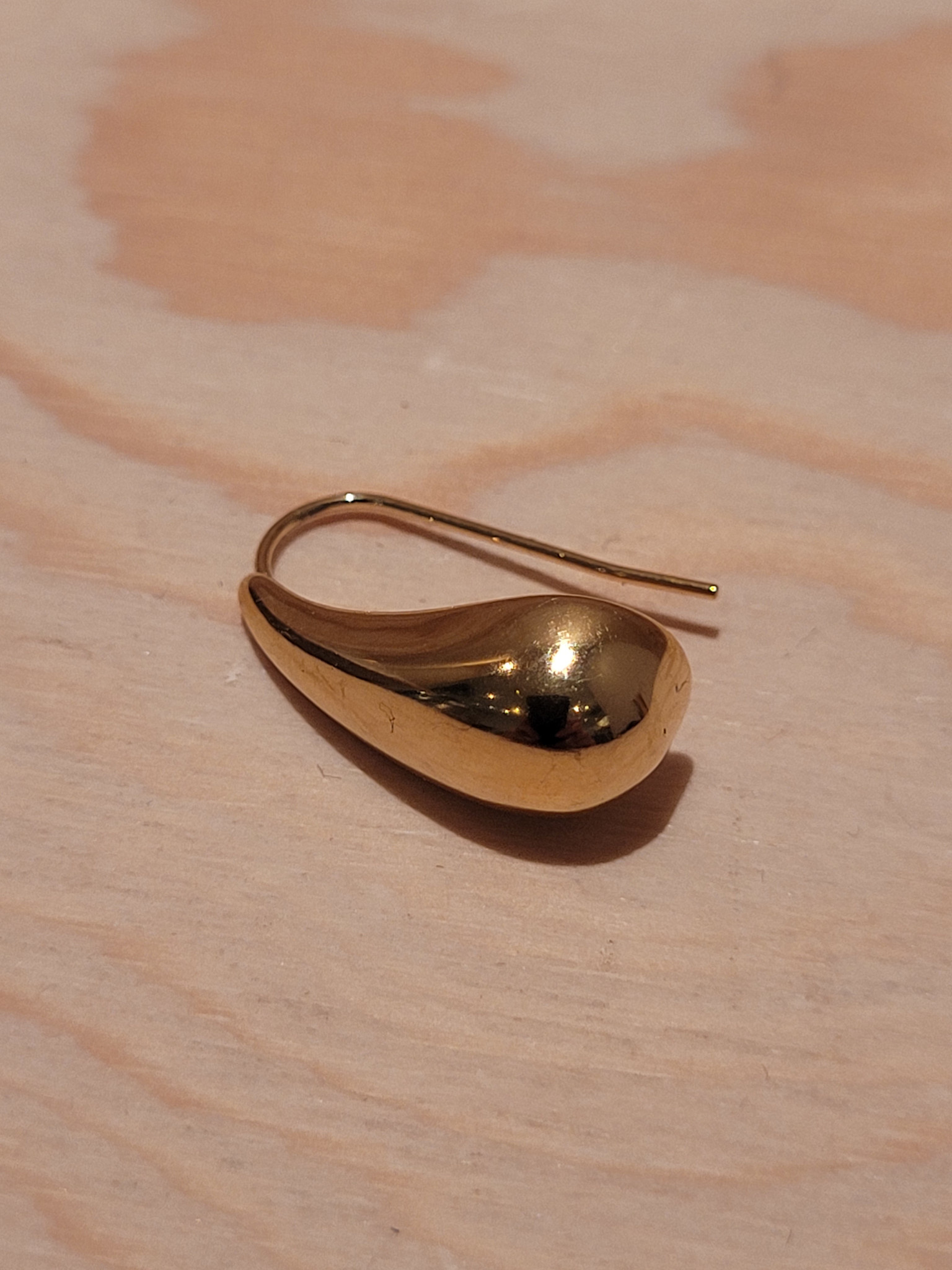 Tiffy mini drop earrings Gold-4