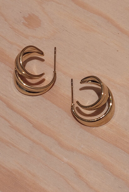 spirelli hoops Gold