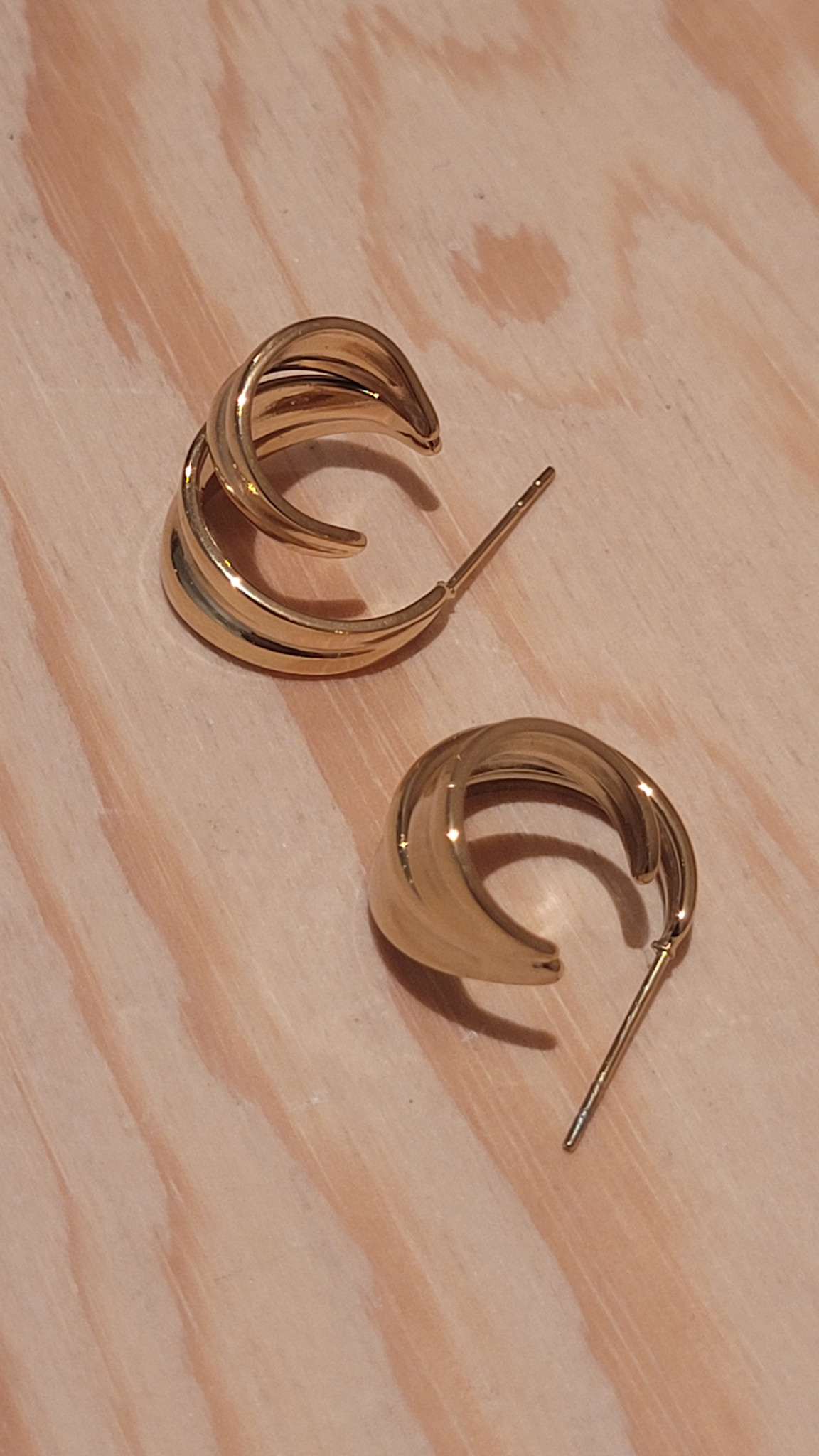 spirelli hoops Gold-3