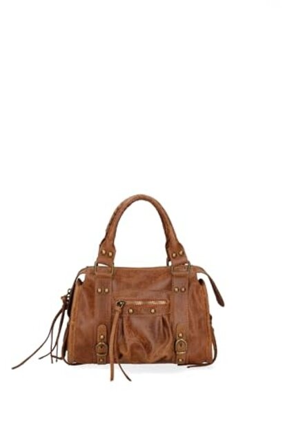 Ems genuine leather city bag Camel