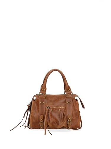 Ems genuine leather city bag Camel-1