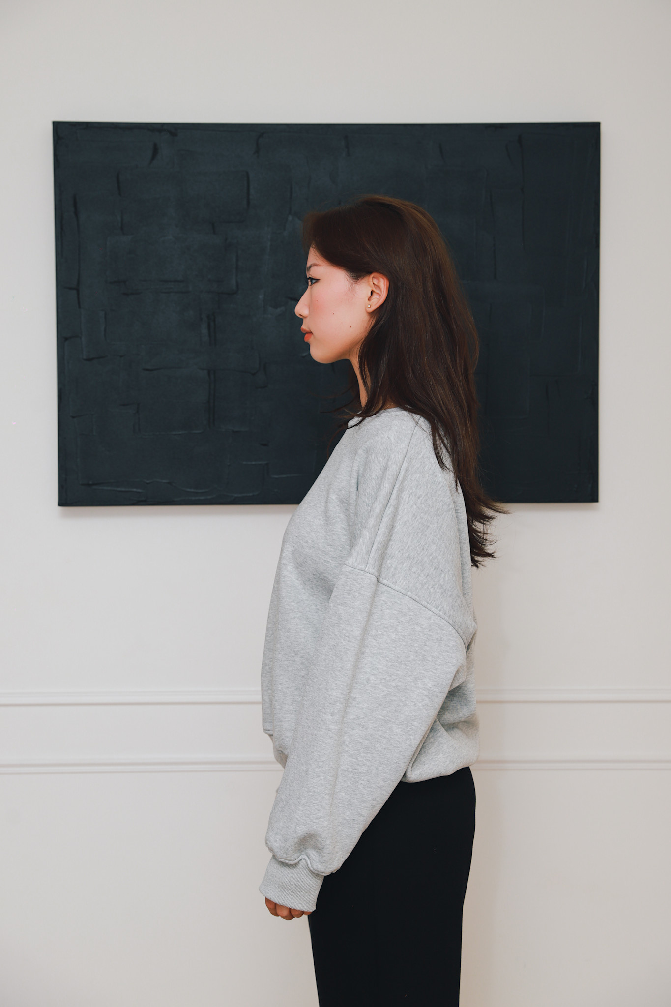 Kayne essentail sweater Grey-3