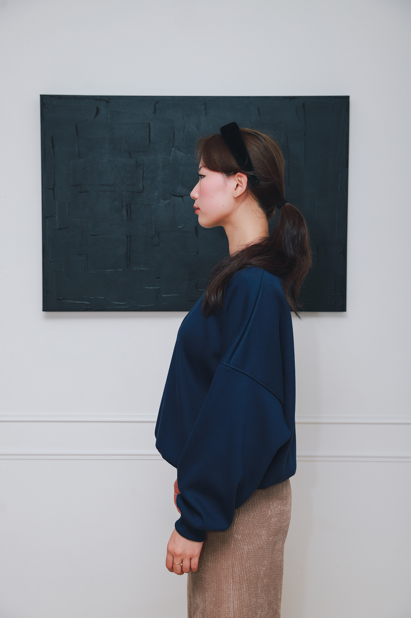 Kayne essentail sweater Marine-2