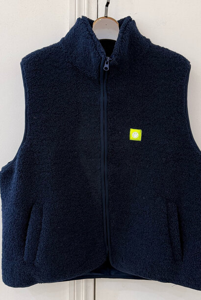 öhmy smiley teddie bodywarmer Marine
