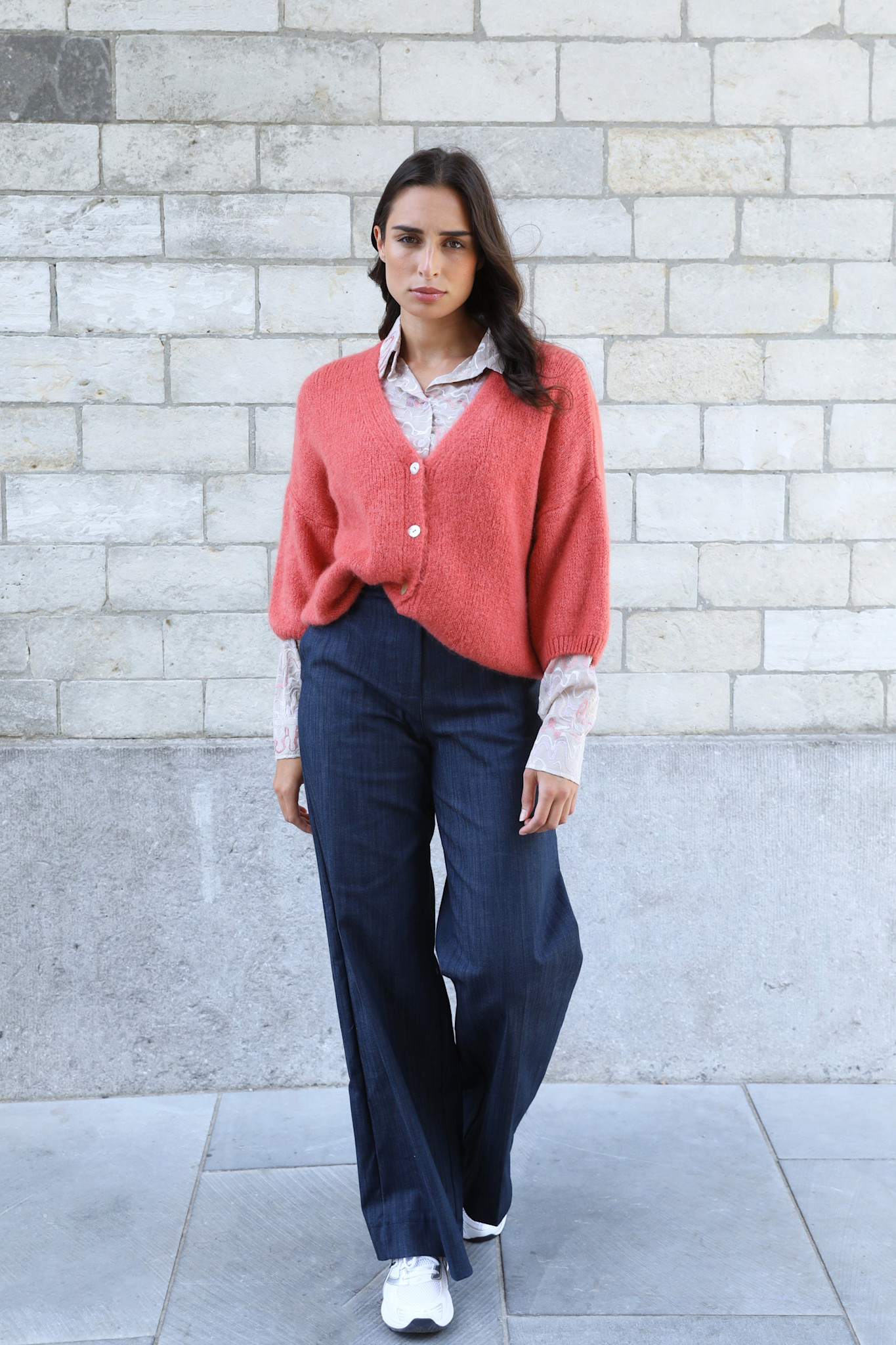 Parconi wide pant Denim-1