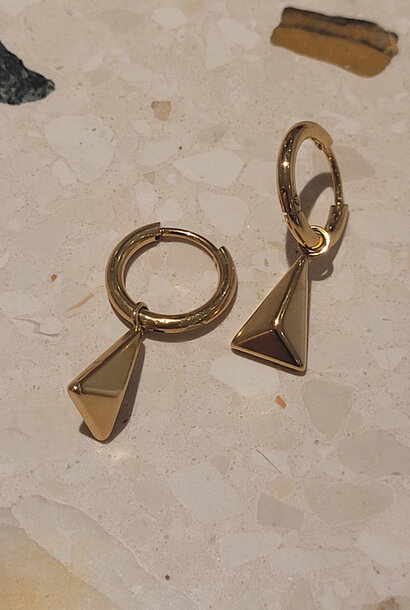 Leki triangle bedal hoops Gold