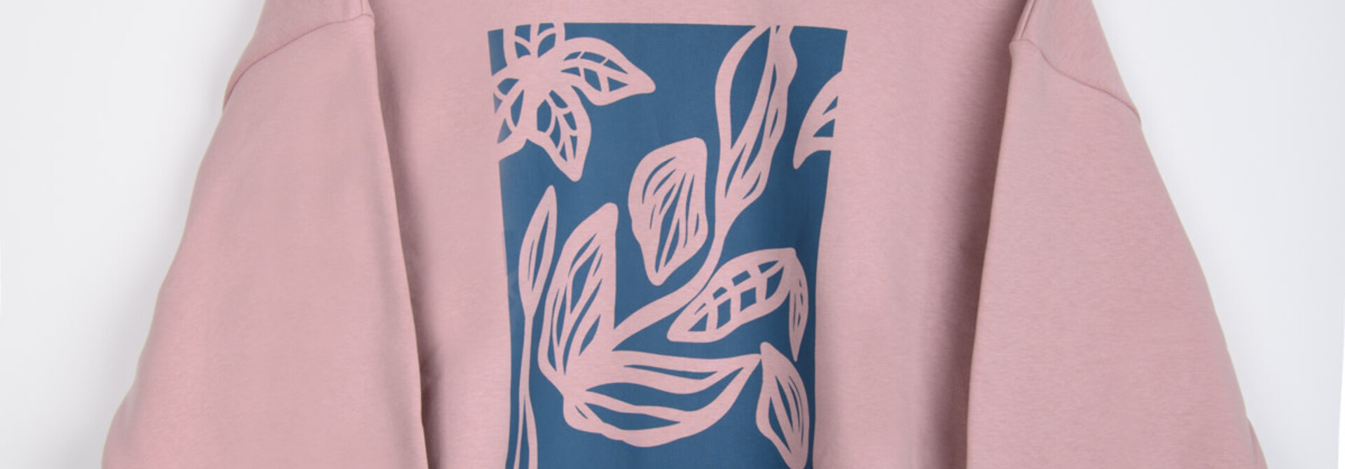 "Rise High" cozy sweater Dusty Rosé