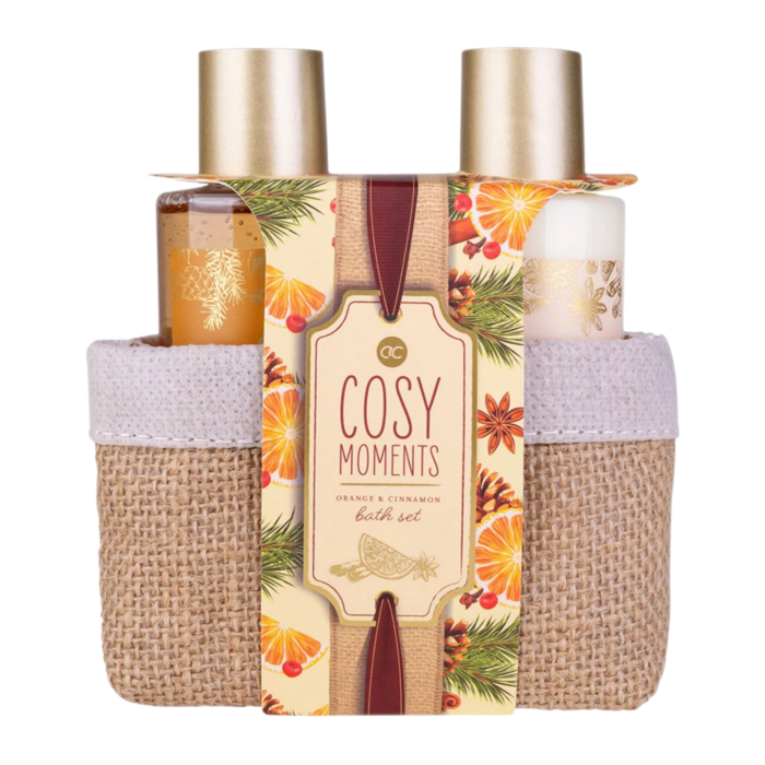 Giftset "Cozy Moments"  vegan  Showergel & Bodylotion  - Orange & Cinnamon-1