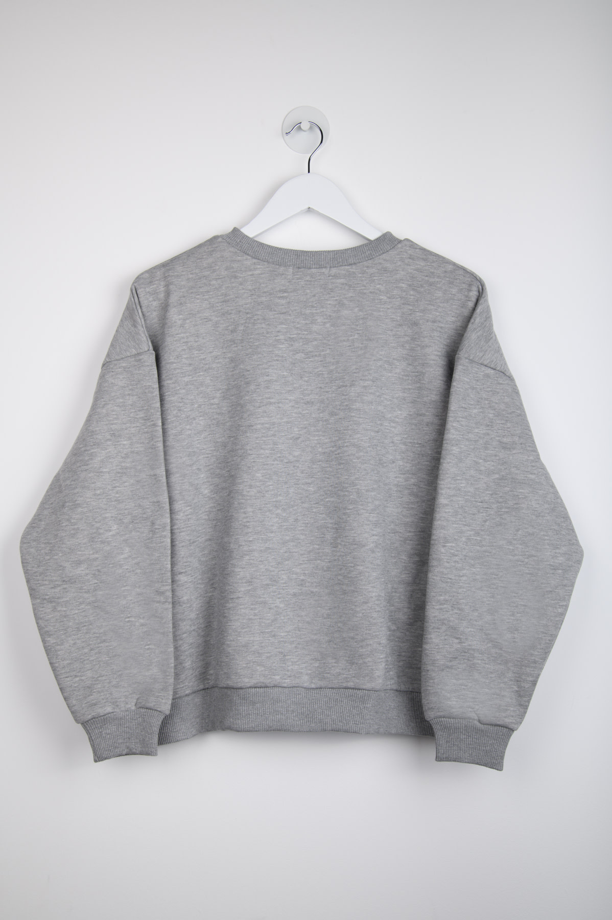 "Be Kind" molton sweater Grey-4