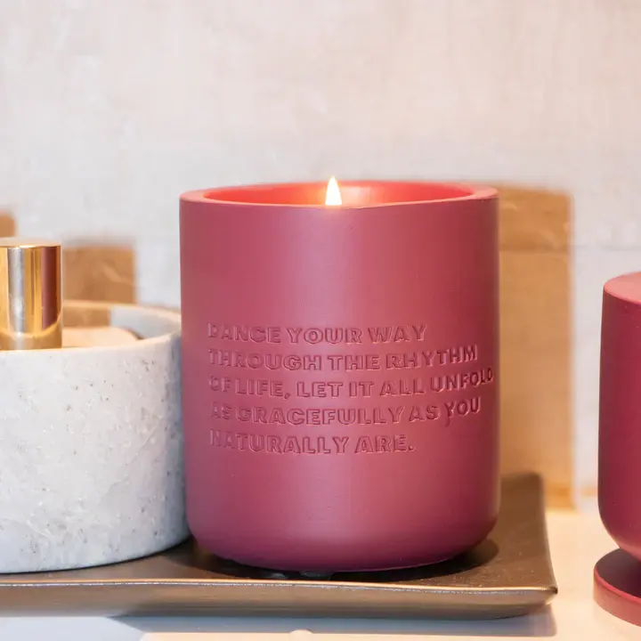 Cemented Candle 170gr - STUDIO - "Dance Your Way"-2
