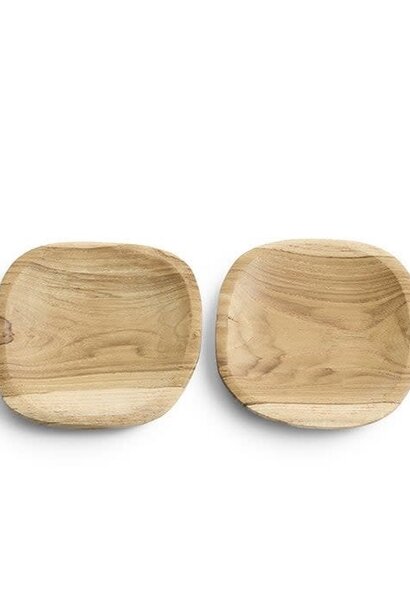 Bazz teak wood tray Naturell