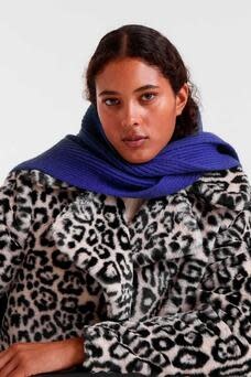 leopardo soft faux-fur coat Beige-4