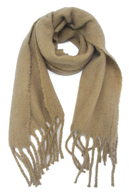 Rheo frigle scarf (48x180) Light Grey-1