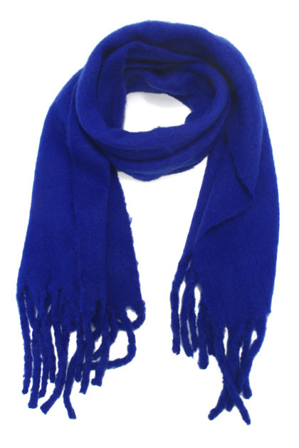 Rheo frigle scarf (48x180) Royal Blue-1
