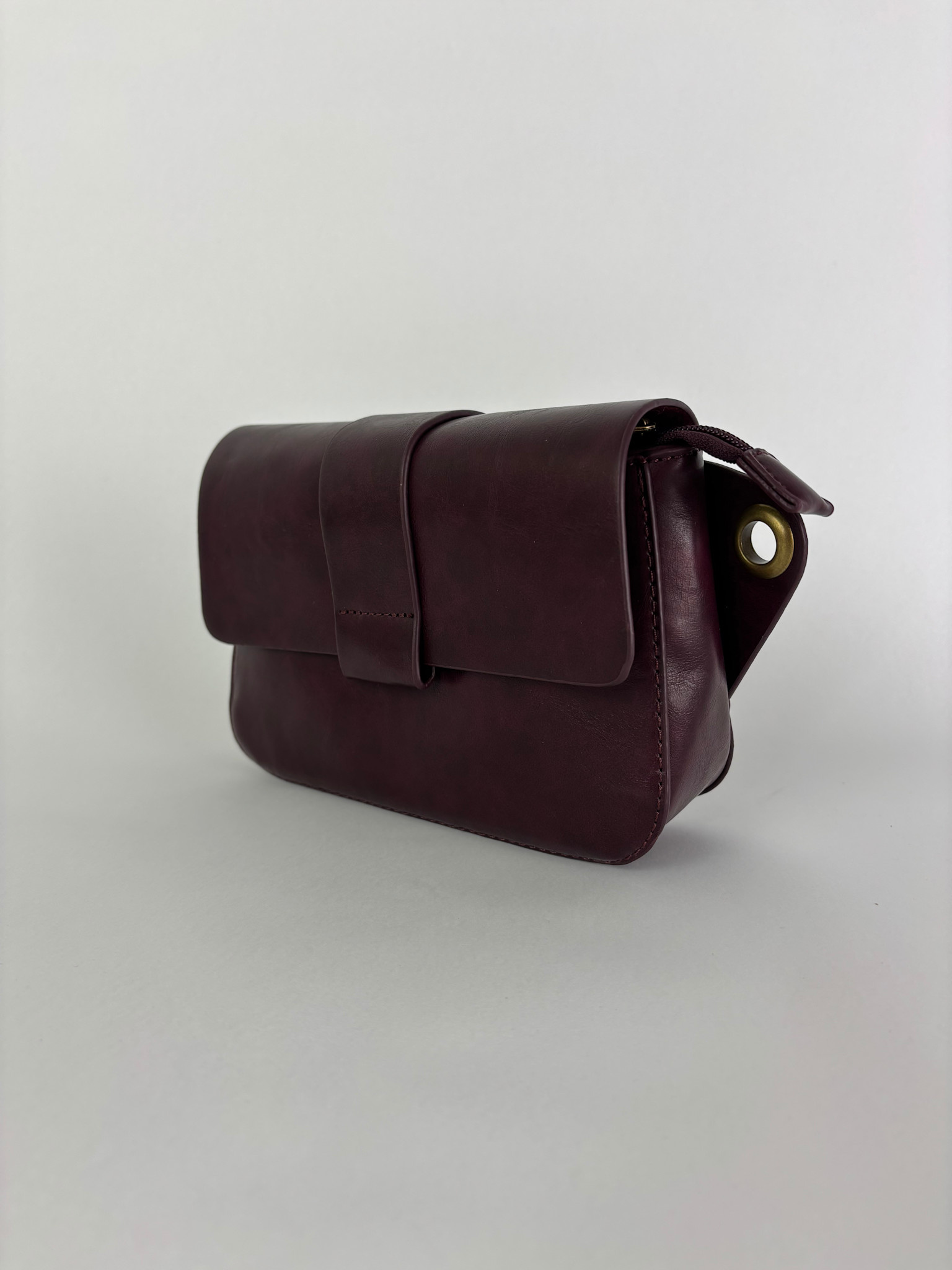 Juno bum & shoulder bag Burgundy-1