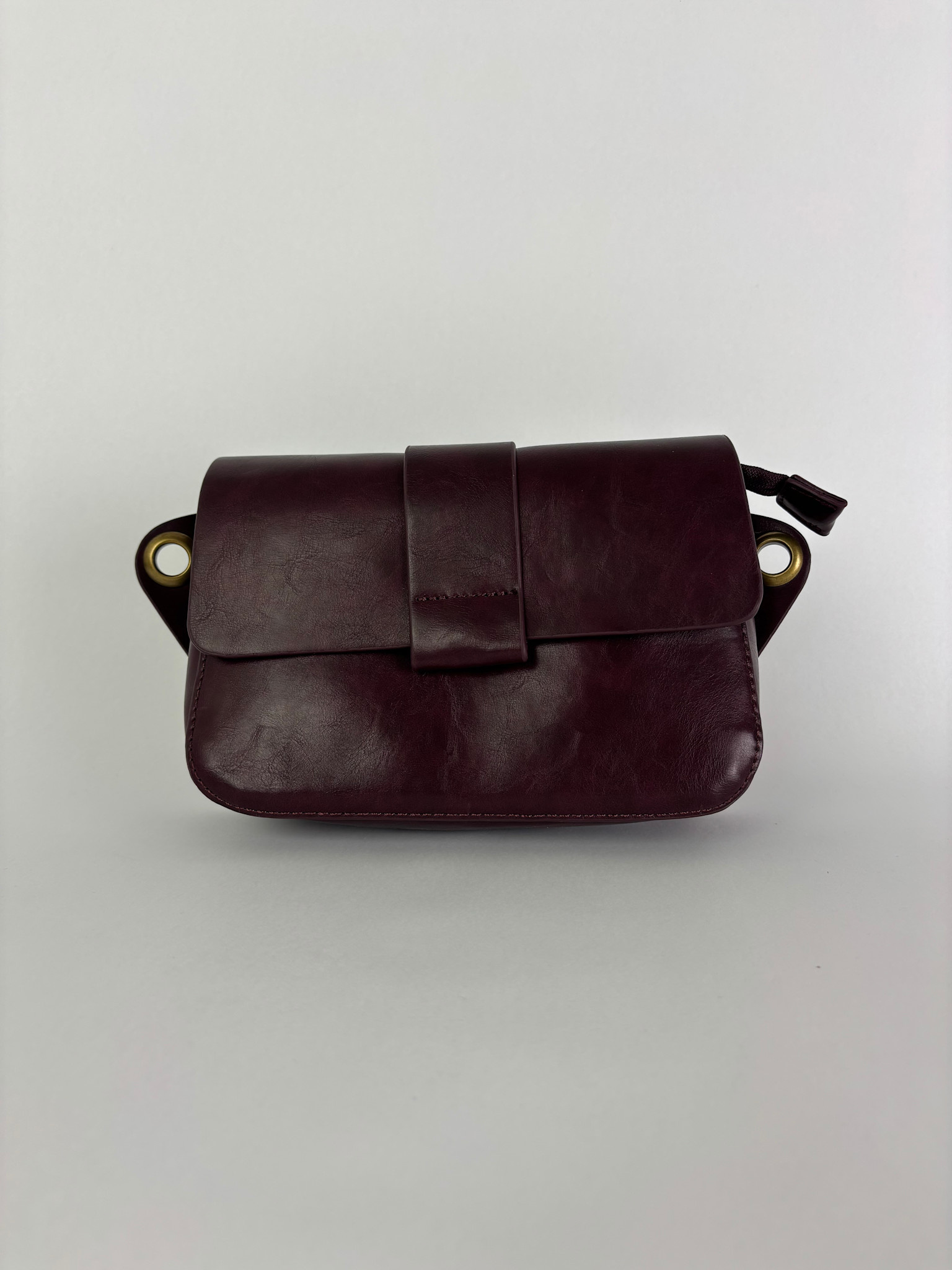 Juno bum & shoulder bag Burgundy-2