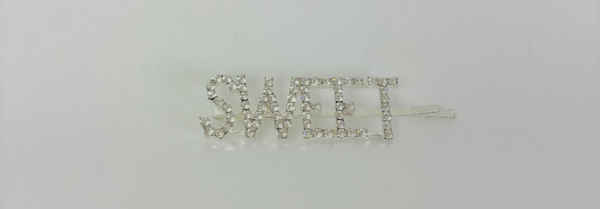 "Sweet Diamant" hairclip silver
