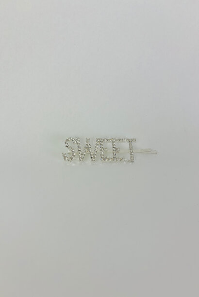 "Sweet Diamant" hairclip silver