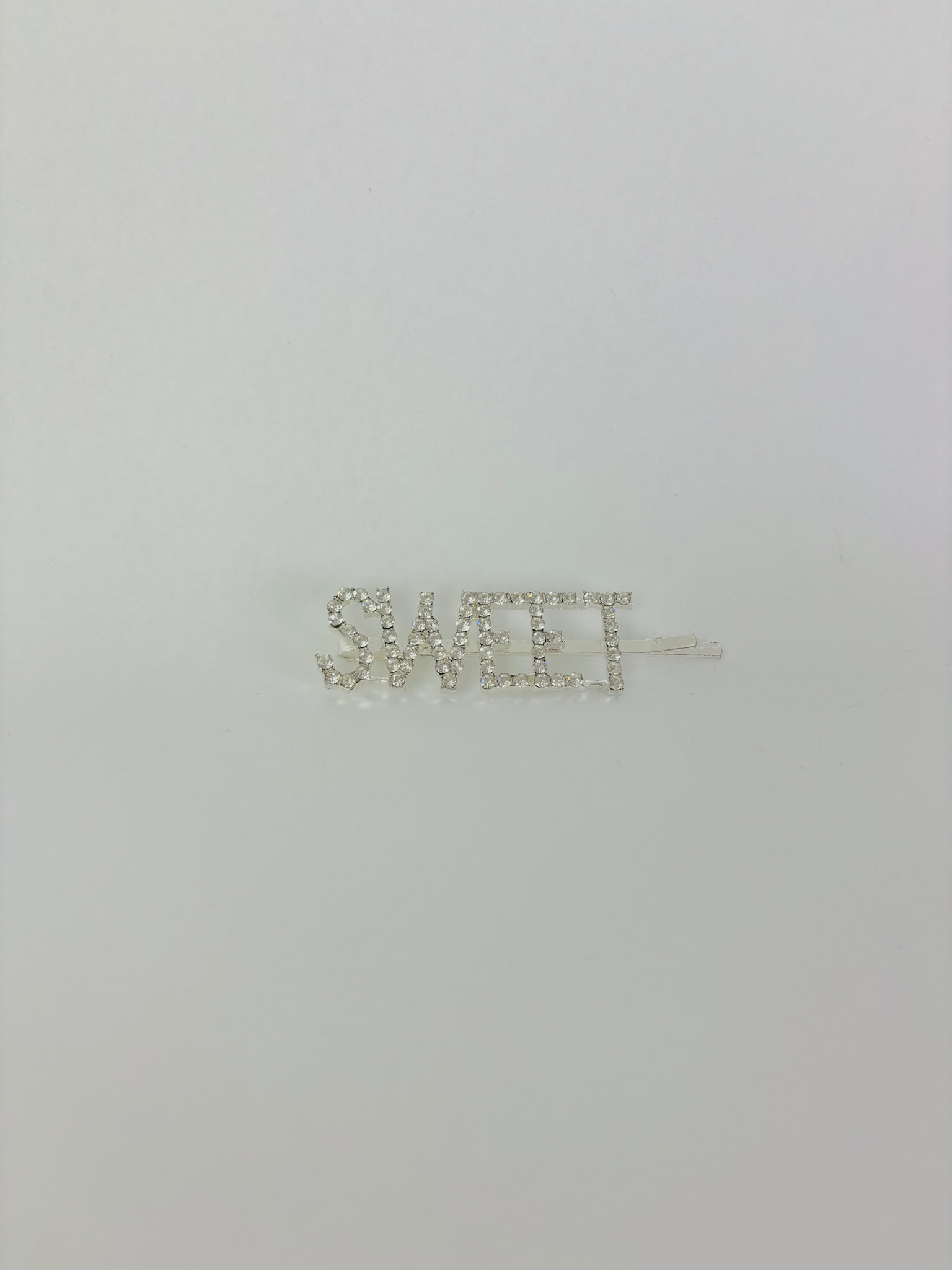 "Sweet Diamant" hairclip silver-1